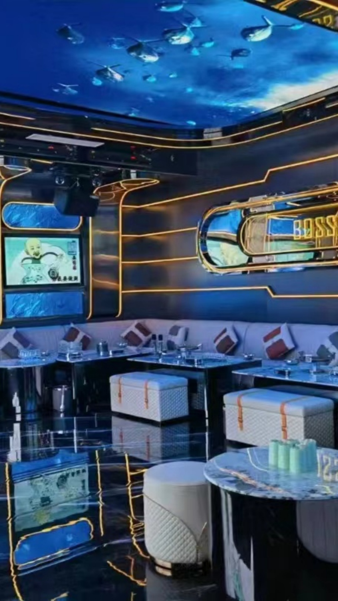 豪华包厢内部环境